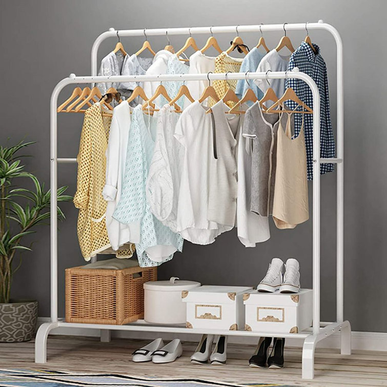 Rebrilliant Evelene 43.31'' Clothes Rack Wayfair